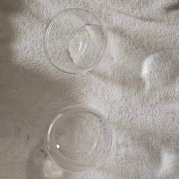 Keltum Table Talks Water Crystalline Glass 2-Piece Set Lead Free Dishwasher Safe - Picture 11 of 15